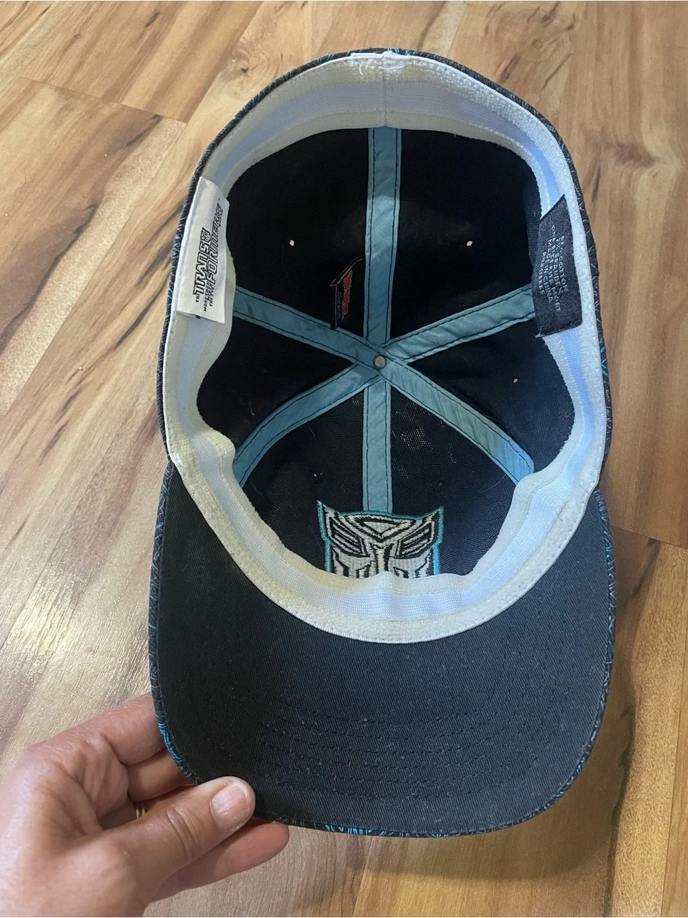Y2K 2009 Transformers Autobot Embroidered Hat Tek Flex Stretch Fitted Cap OS